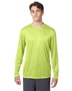 482L-Hanes-SAFETY GREEN