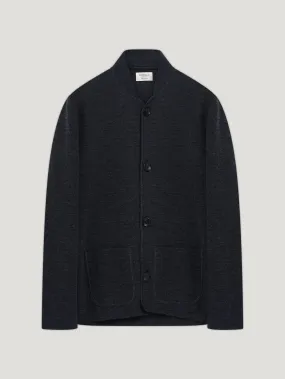 Anthracite Single Breasted Driving Jacket