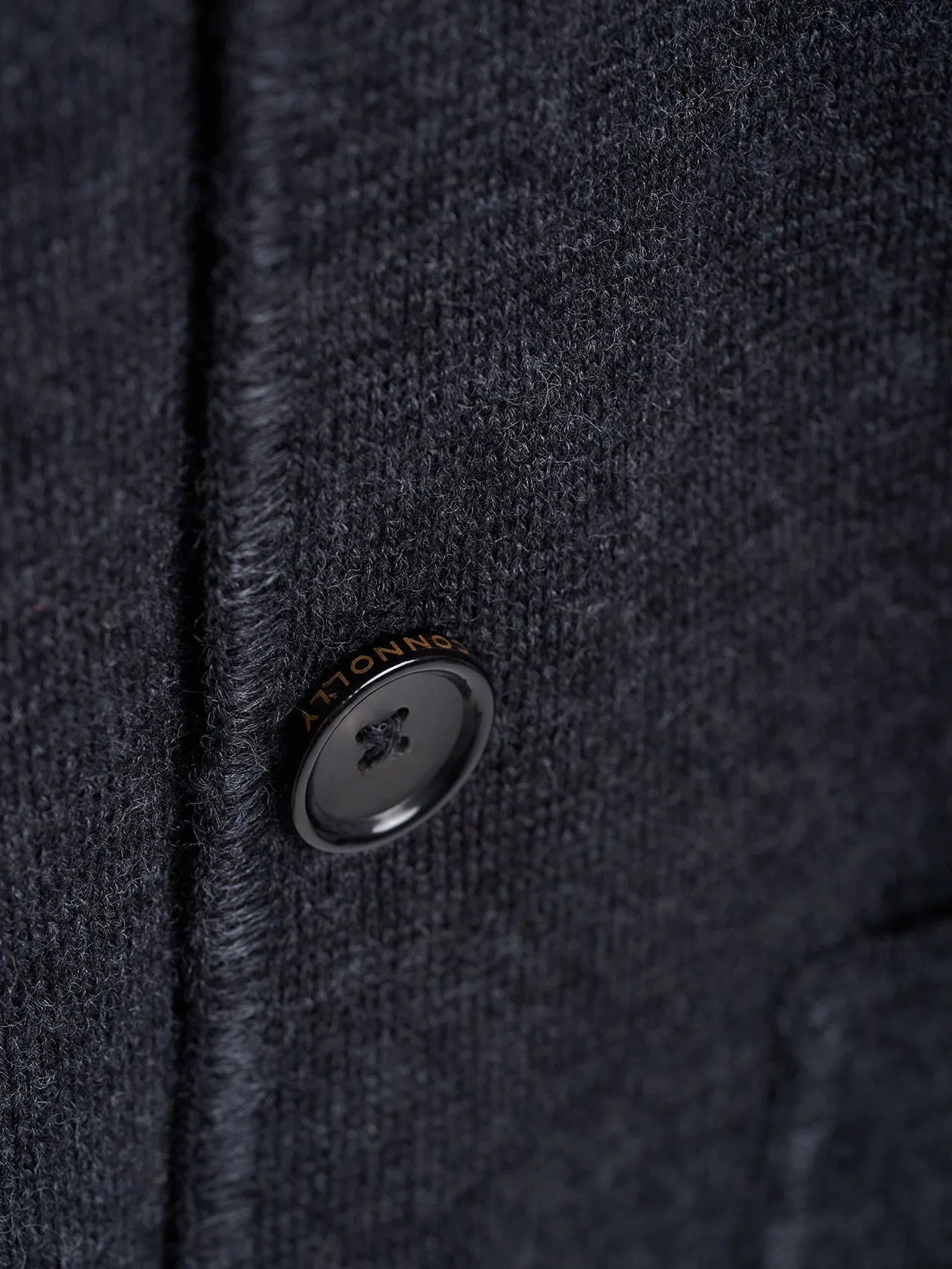 Anthracite Single Breasted Driving Jacket