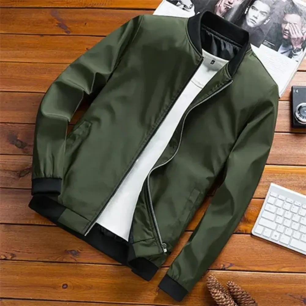 Anton | Heren Bomber Jas | Lichtgewicht