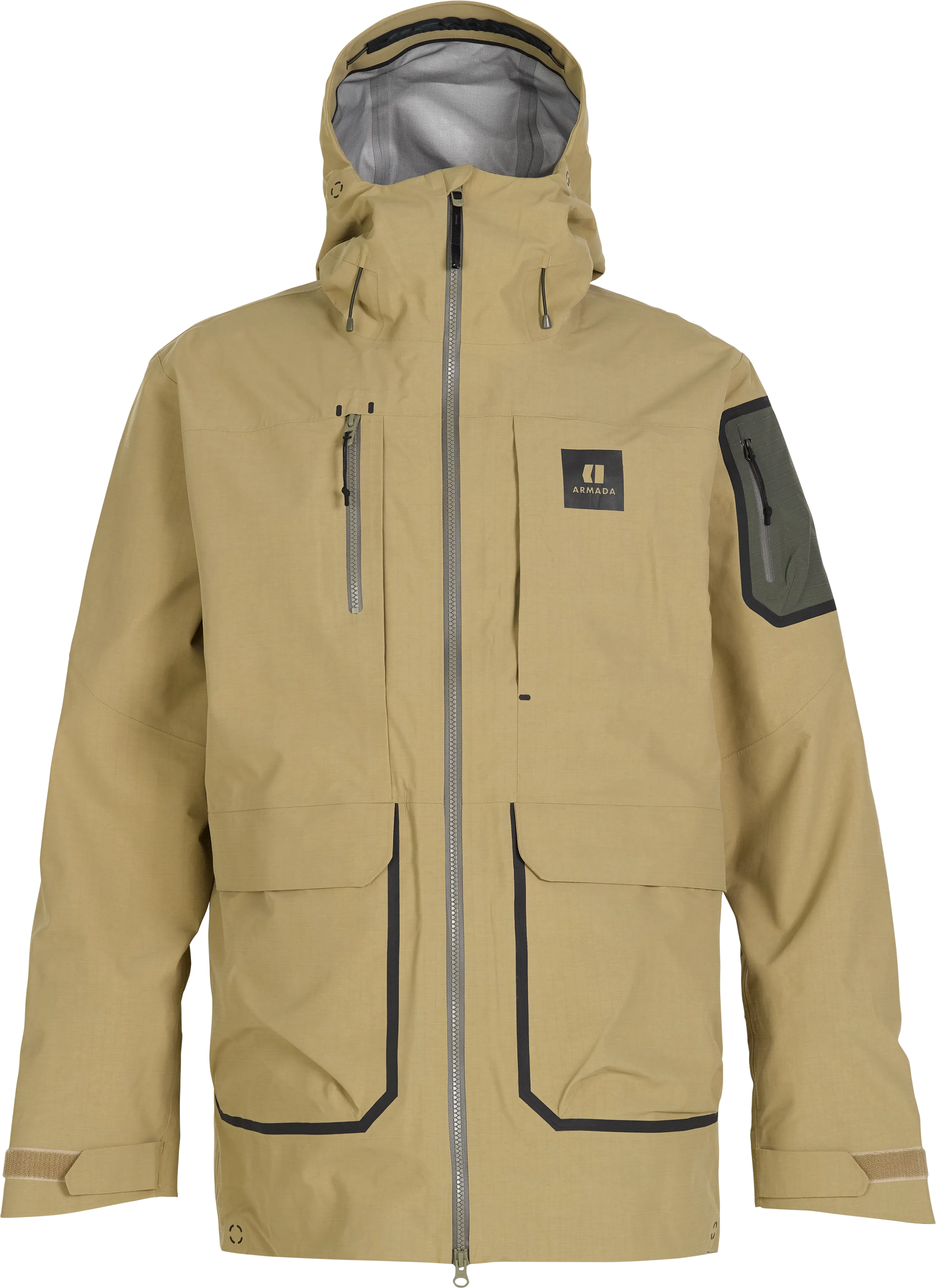 ARMADA Men&#x27;s Grands Jacket Khaki | Buy ARMADA Men&#x27;s Grands Jacket Khaki here | Outnorth
