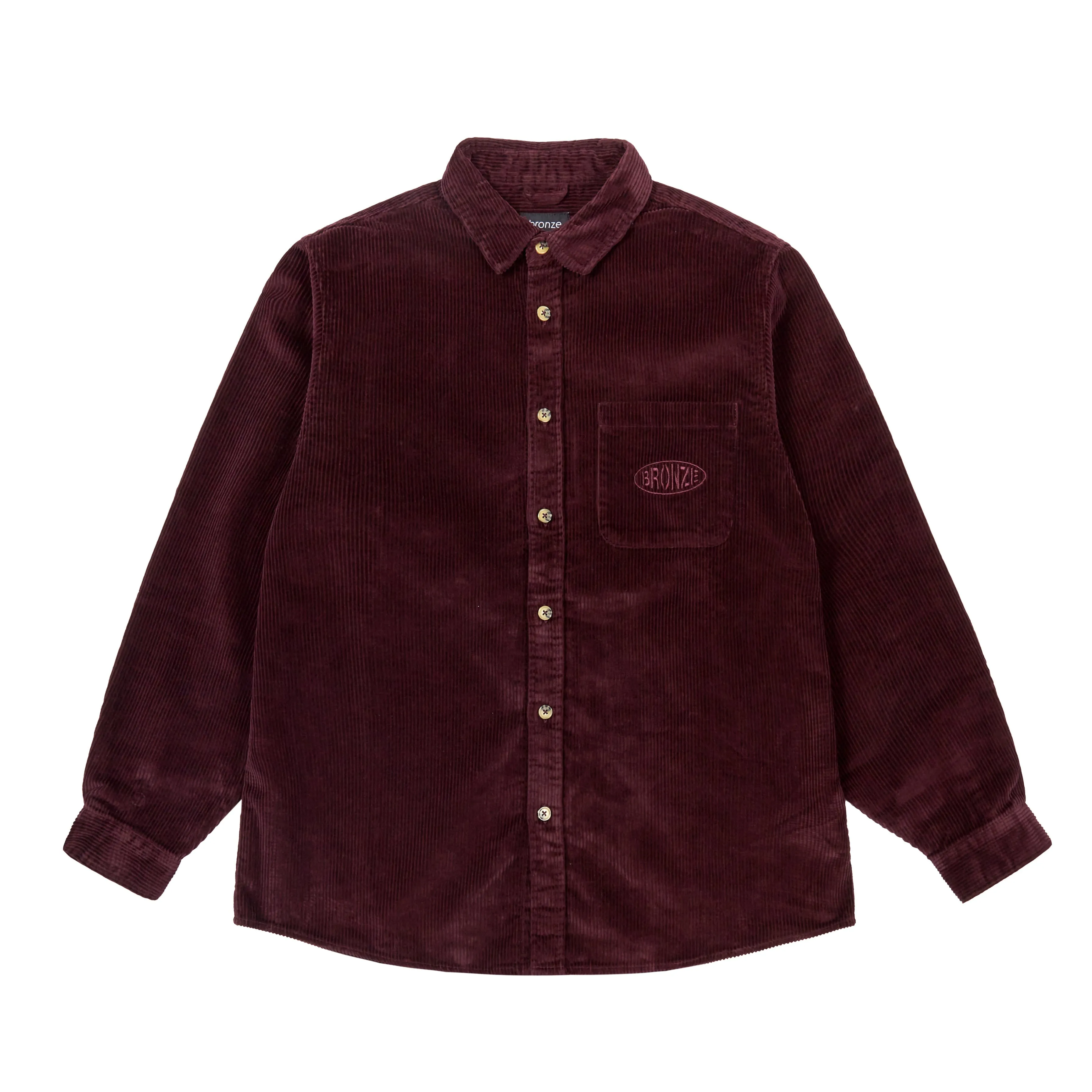 Bronze 56k Corduroy Button Up Jacke Herren