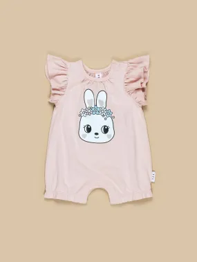 Bunny Princess Romper - Rose