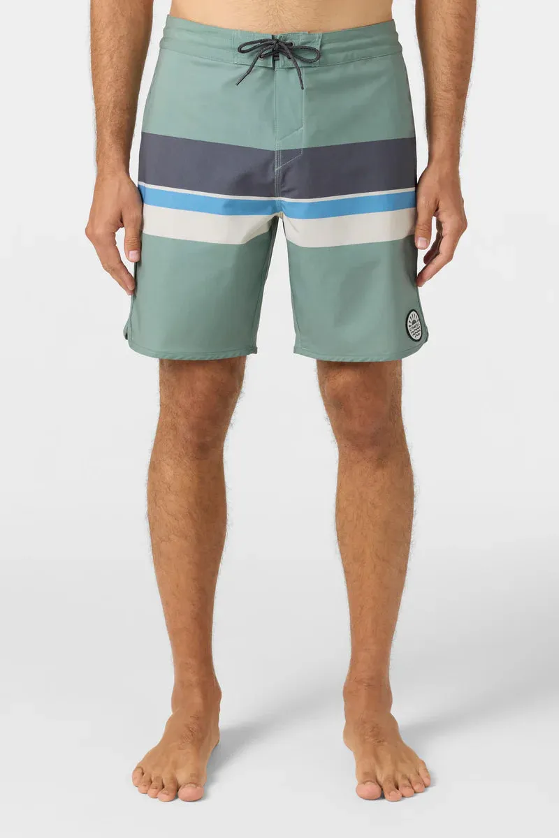 Cruzer Stripe Scallop Boardies