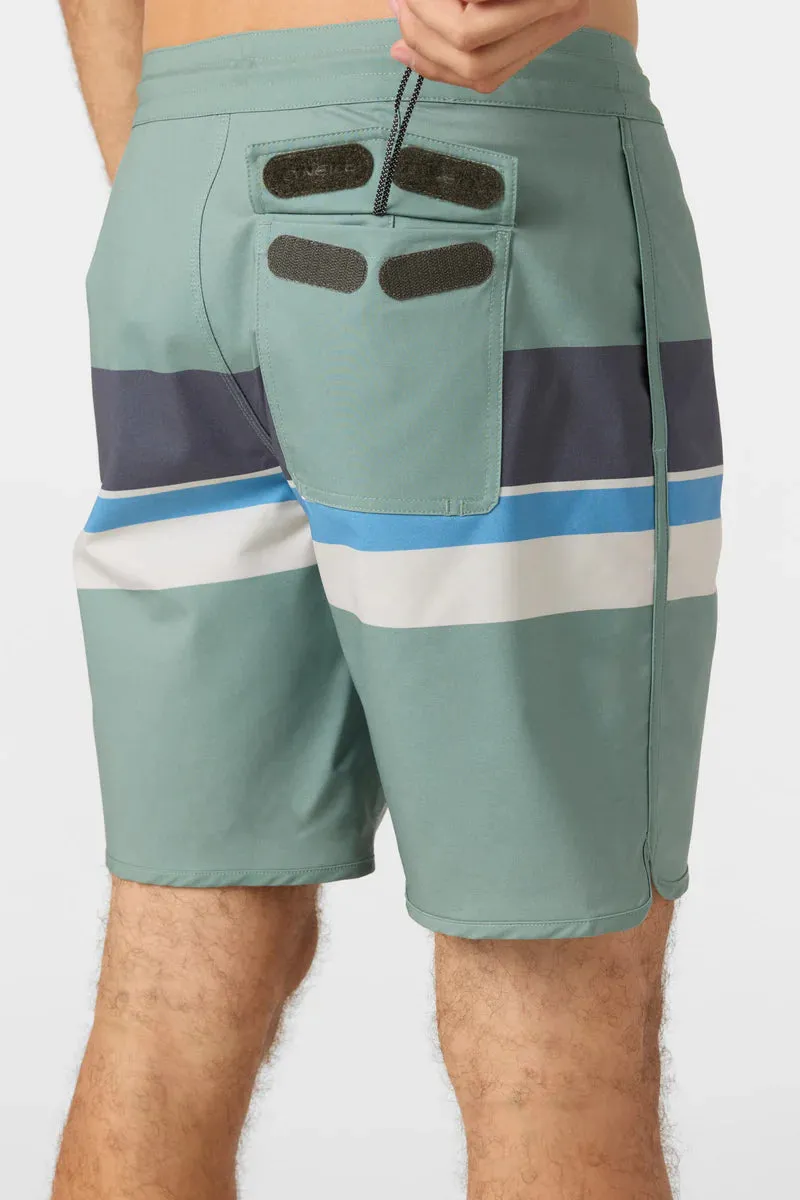 Cruzer Stripe Scallop Boardies