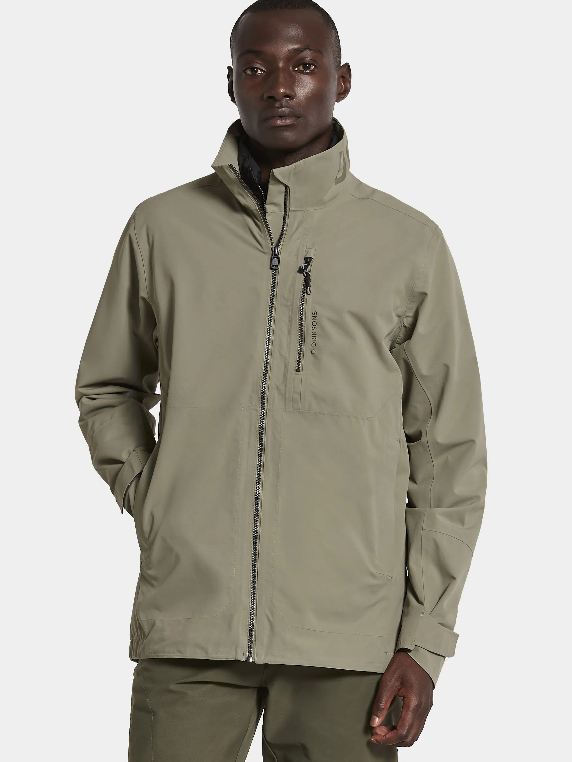 Didriksons Melker Men&#x27;s Jacket 2 Mistel Green | Buy Didriksons Melker Men&#x27;s Jacket 2 Mistel Green here | Outnorth