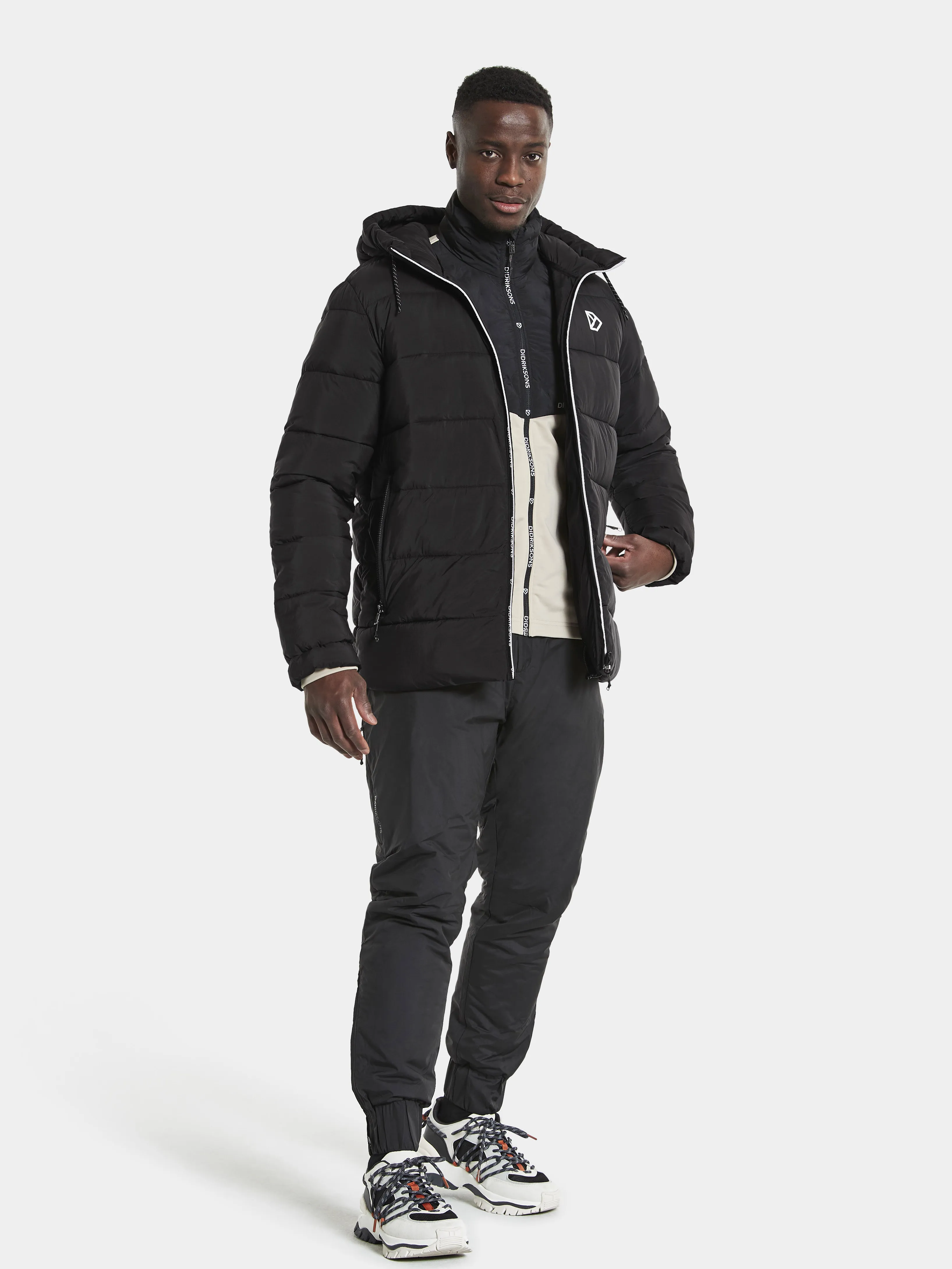 Didriksons Rabar Men&#x27;s Jacket Black | Buy Didriksons Rabar Men&#x27;s Jacket Black here | Outnorth
