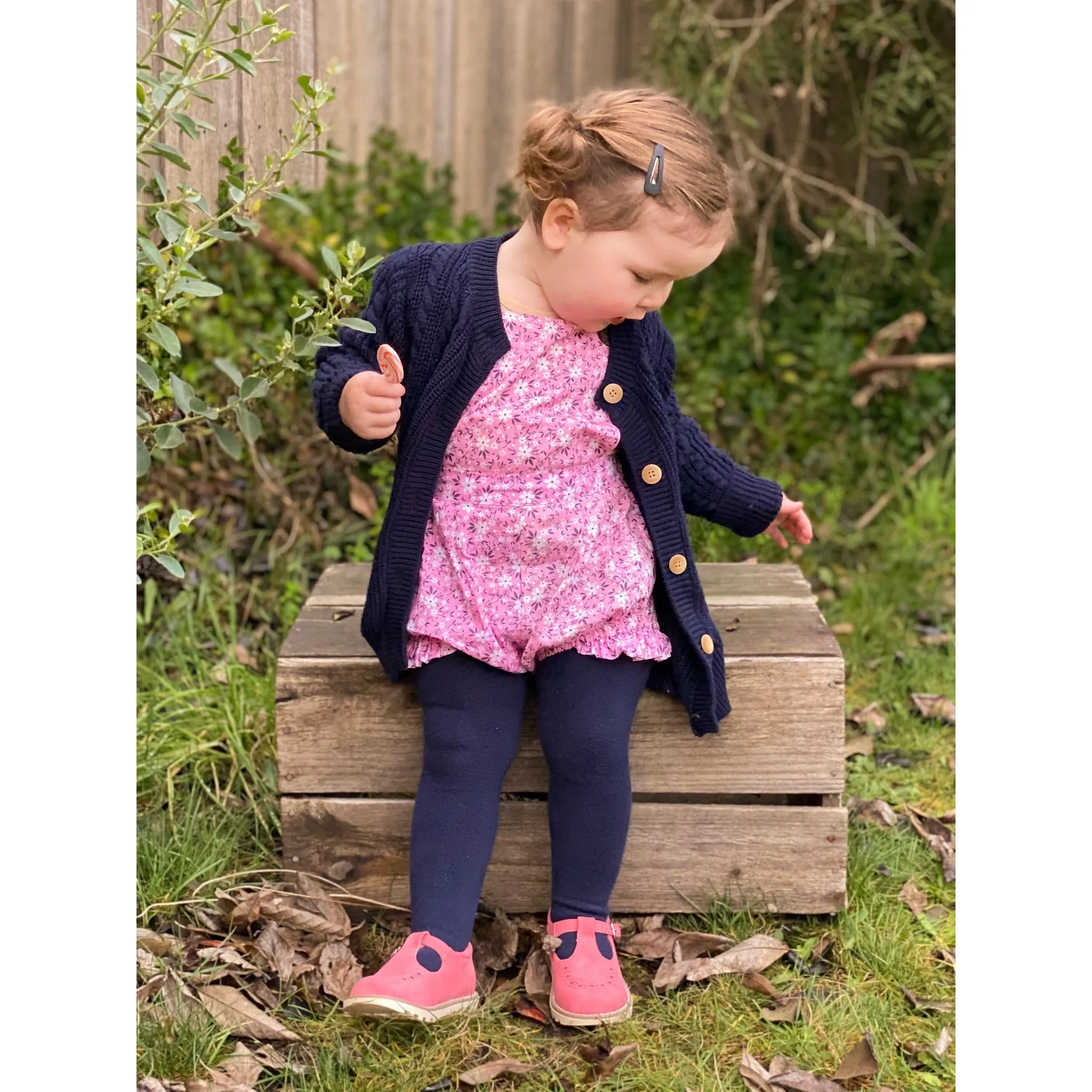 EMILIA BUTTON ROMPER