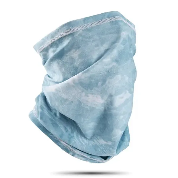 EXSki UV Neck Gaiter Mask, UPF 50 Bandana Face Mask Breathable Sun Face Cover Balaclava for Fishing Running
