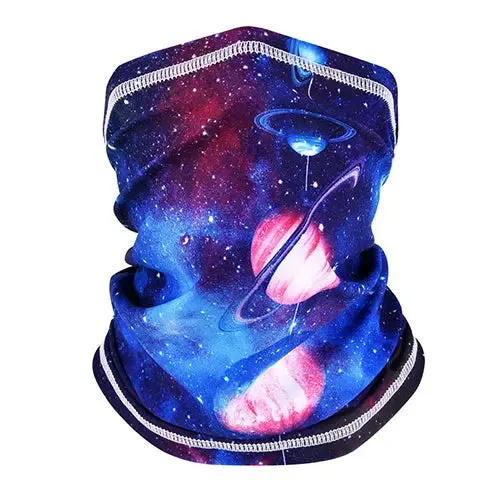 EXSki UV Neck Gaiter Mask, UPF 50 Bandana Face Mask Breathable Sun Face Cover Balaclava for Fishing Running