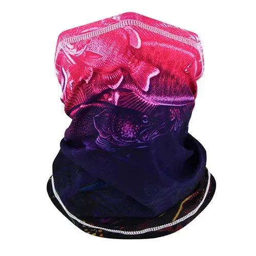 EXSki UV Neck Gaiter Mask, UPF 50 Bandana Face Mask Breathable Sun Face Cover Balaclava for Fishing Running