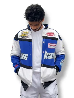 F1 Jacket Vintage Blue Racing Jacket | Authentic Formula 1 Collectible
