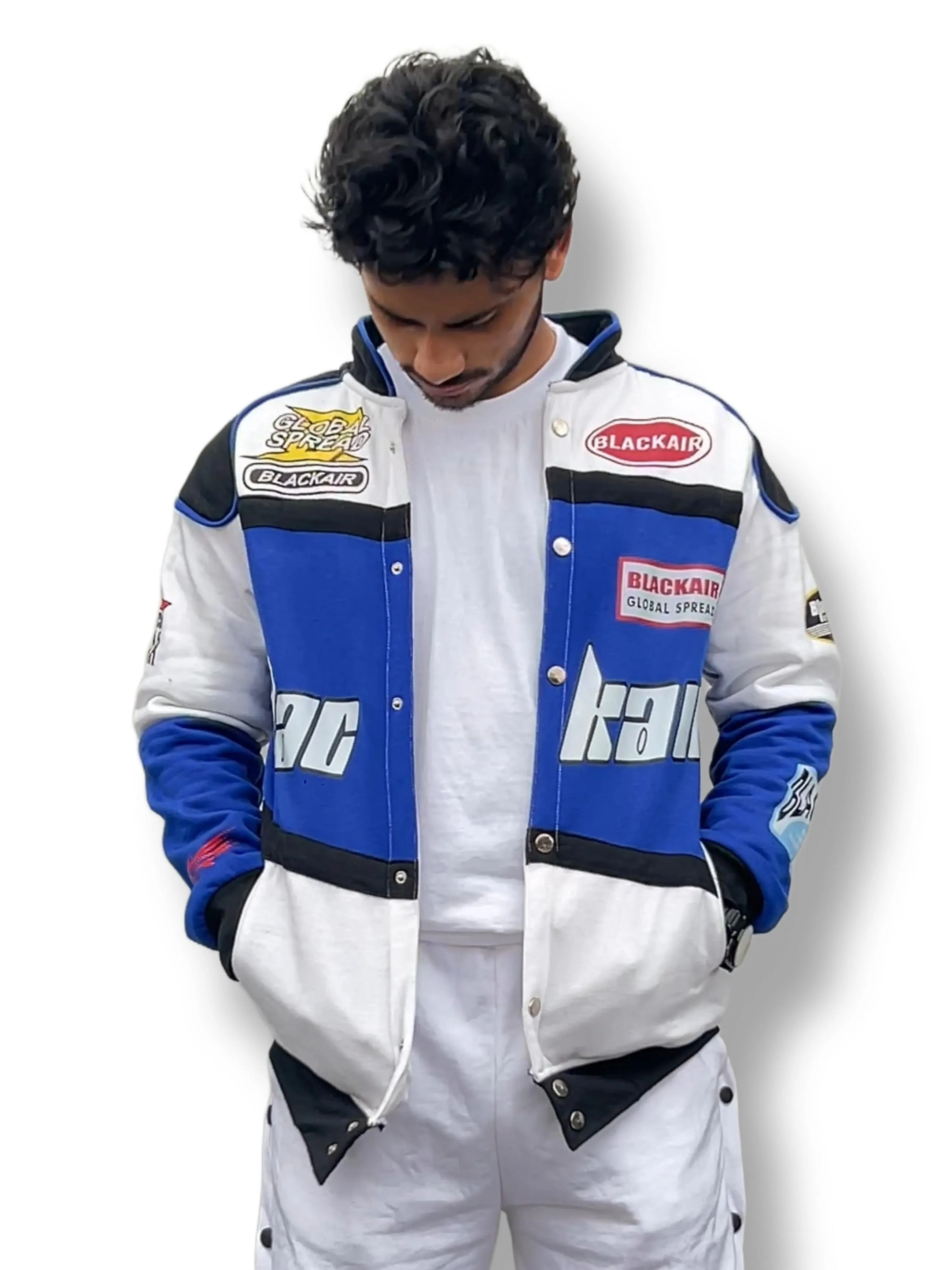 F1 Jacket Vintage Blue Racing Jacket | Authentic Formula 1 Collectible