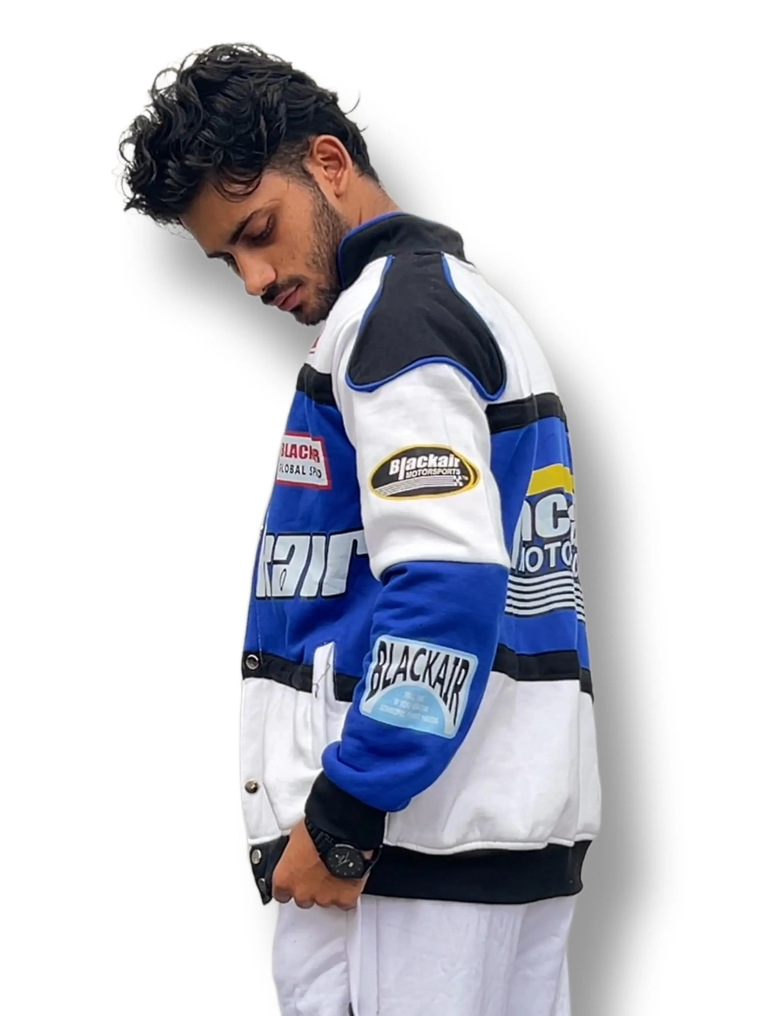 F1 Jacket Vintage Blue Racing Jacket | Authentic Formula 1 Collectible