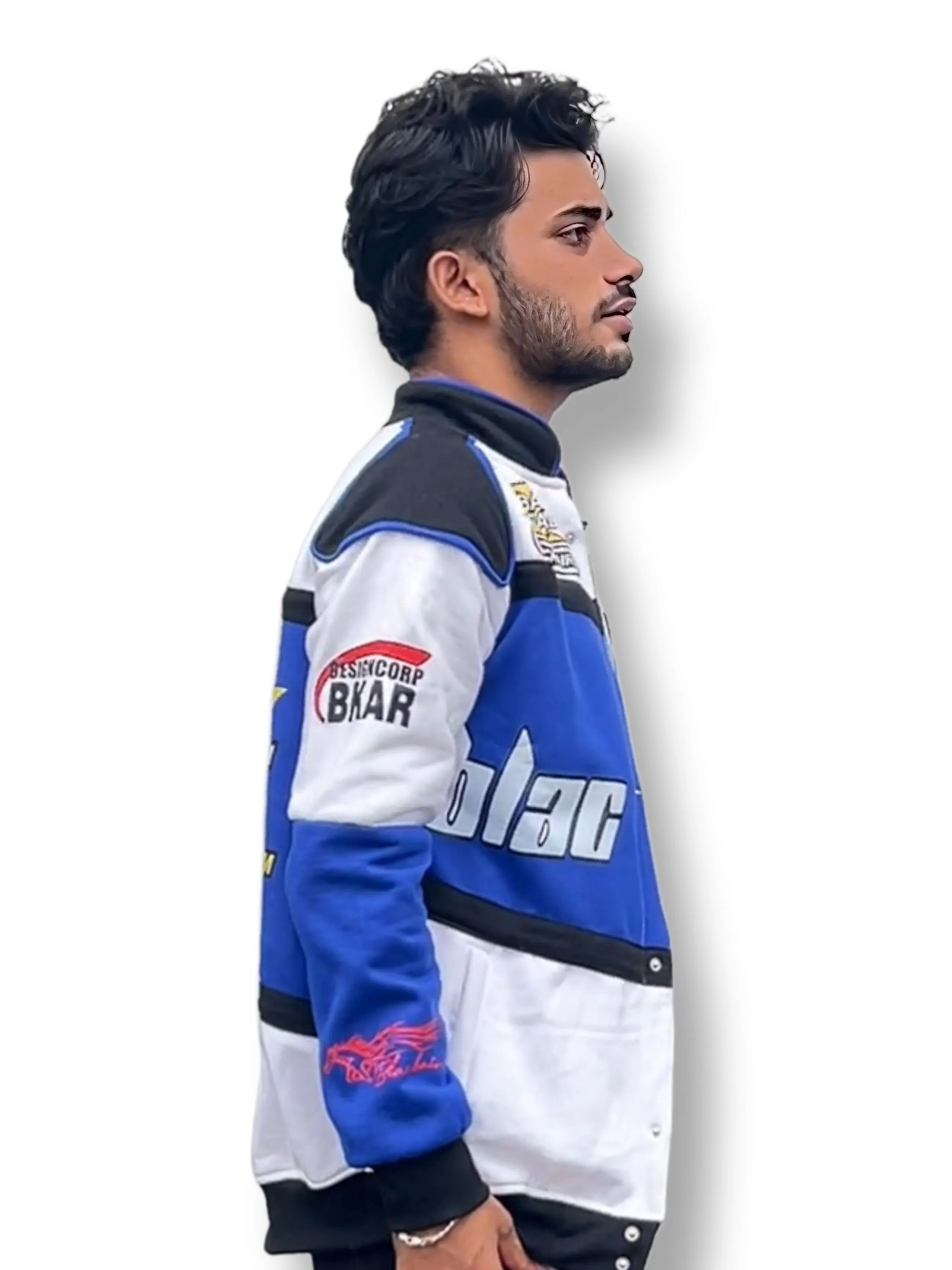 F1 Jacket Vintage Blue Racing Jacket | Authentic Formula 1 Collectible