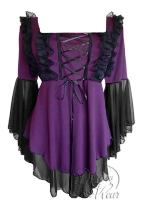 Fairy Tale Top in Plum