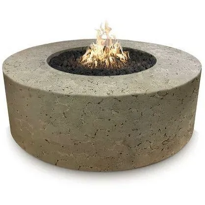 Florence Concrete Fire Pit Low Profile - 72"