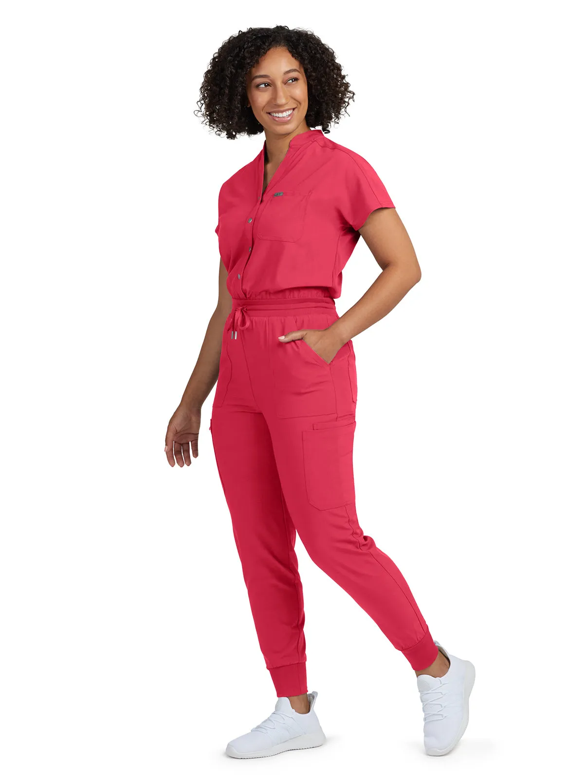 Forward - Women's 8-Pocket Cargo Jumpsuit