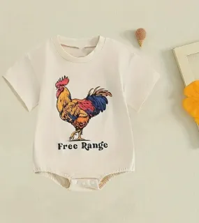 Free Range Rooster Romper