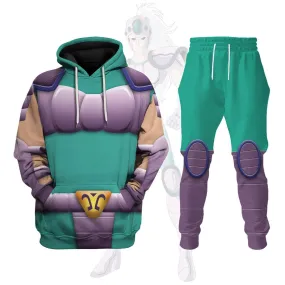Gearhomie Hydra Ichi Saint Seiya Costume Hoodie Sweatshirt T-Shirt Tracksuit