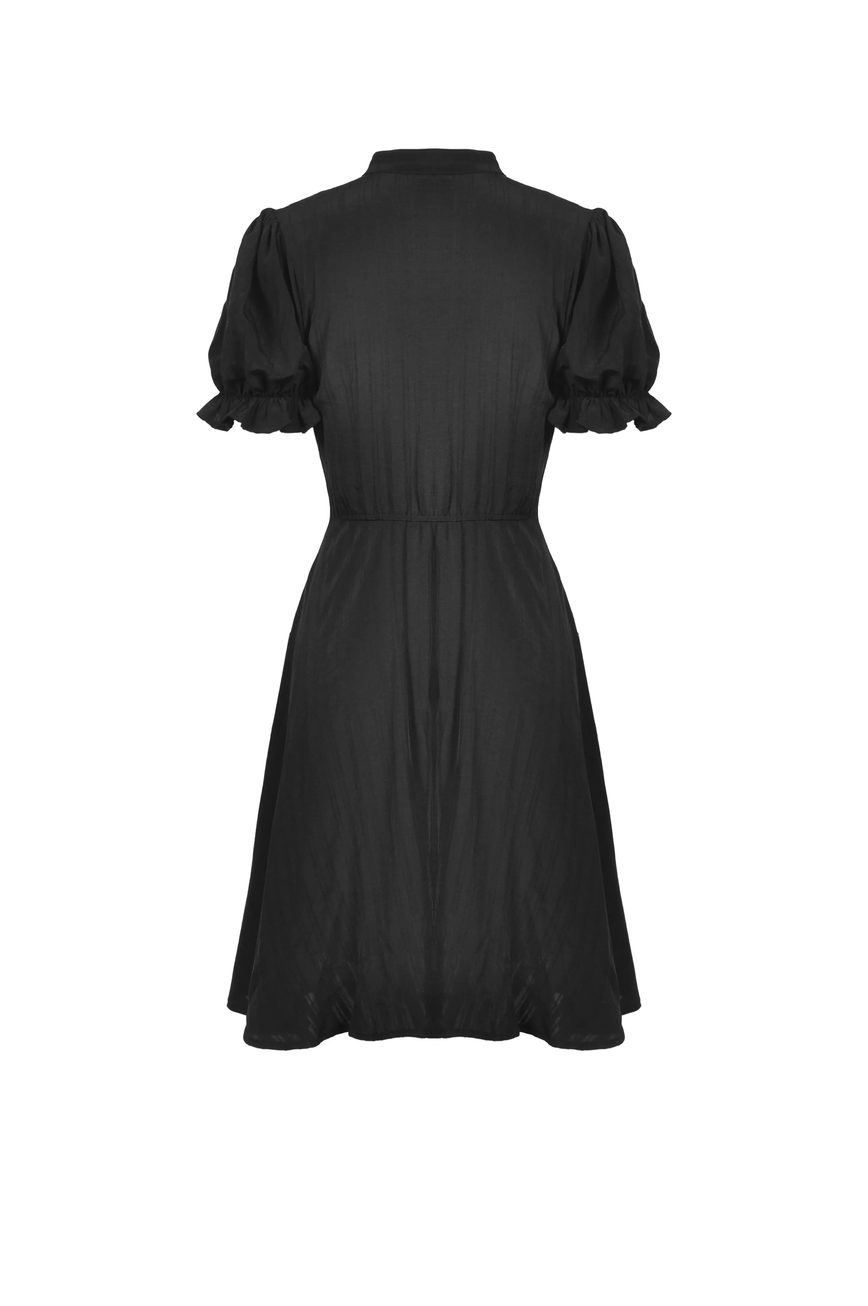 Gothic princess vertical layered shirtwaist dress DW528