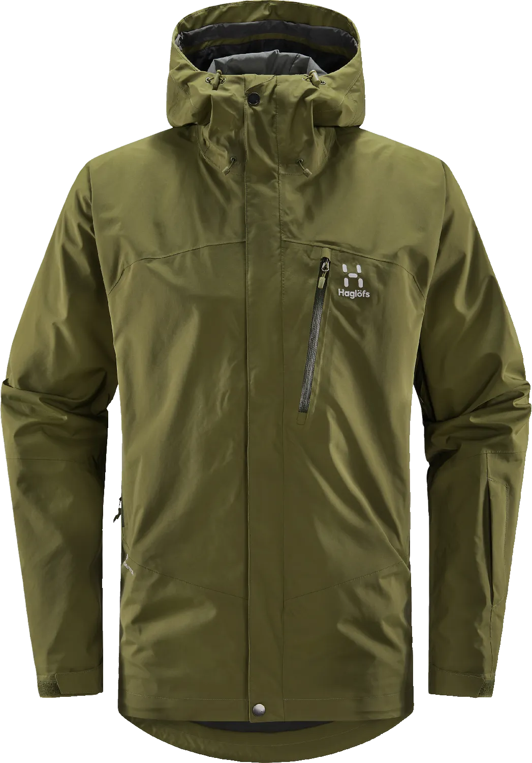 Haglöfs Men&#x27;s Astral Gore-Tex Jacket Olive Green | Buy Haglöfs Men&#x27;s Astral Gore-Tex Jacket Olive Green here | Outnorth