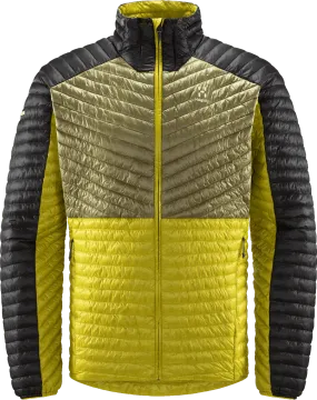 Haglöfs Men&#x27;s L.I.M Mimic Jacket Aurora/Olive Green | Buy Haglöfs Men&#x27;s L.I.M Mimic Jacket Aurora/Olive Green here | Outnorth