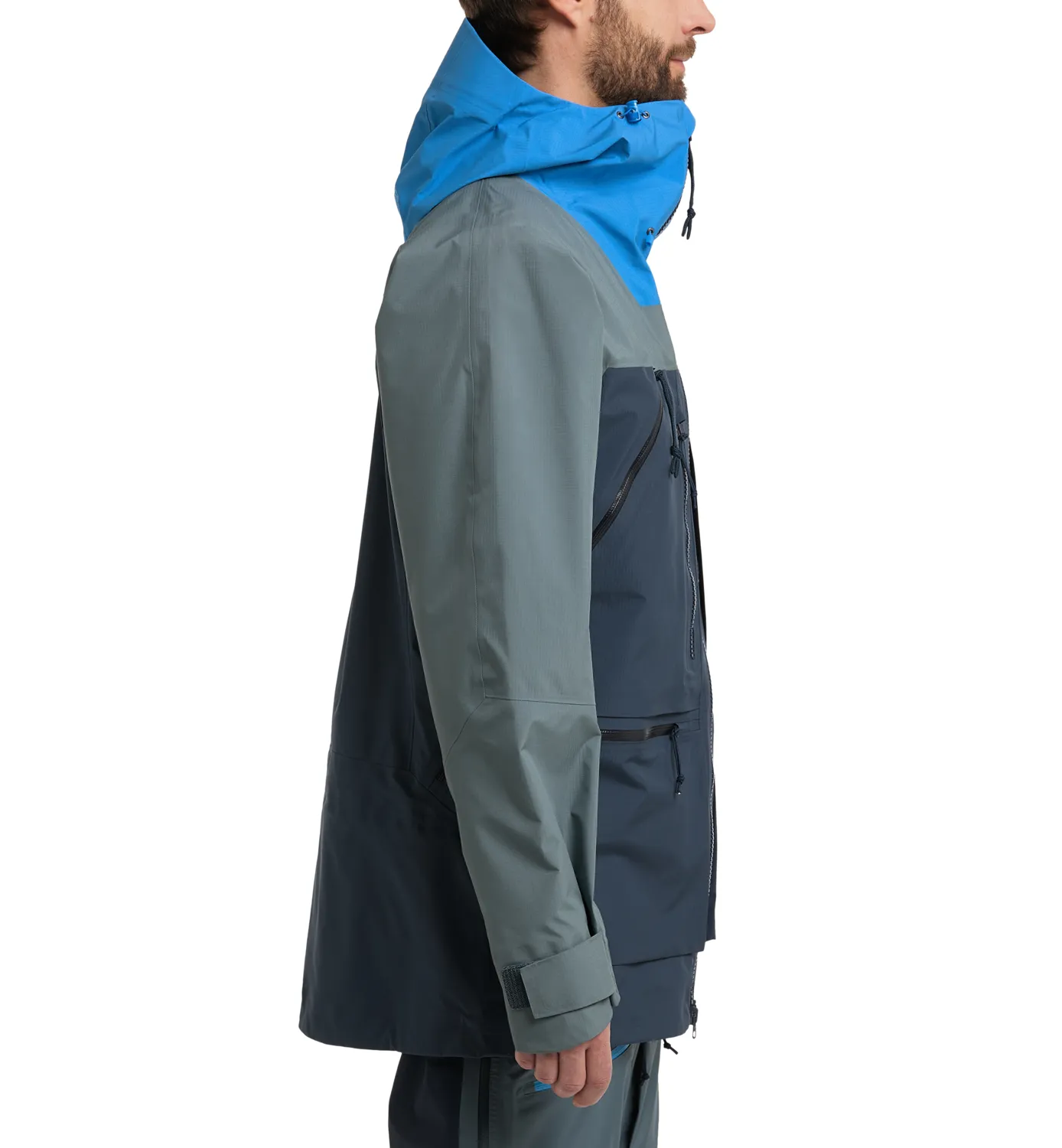 Haglöfs Men&#x27;s Vassi Gore-Tex Pro Jacket Tarn Blue/Steel Blue | Buy Haglöfs Men&#x27;s Vassi Gore-Tex Pro Jacket Tarn Blue/Steel Blue here | Outnorth