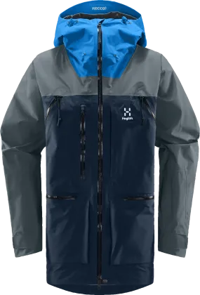 Haglöfs Men&#x27;s Vassi Gore-Tex Pro Jacket Tarn Blue/Steel Blue | Buy Haglöfs Men&#x27;s Vassi Gore-Tex Pro Jacket Tarn Blue/Steel Blue here | Outnorth
