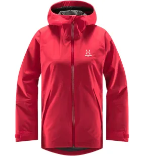Haglöfs Women&#x27;s Skuta Jacket Scarlet Red | Buy Haglöfs Women&#x27;s Skuta Jacket Scarlet Red here | Outnorth