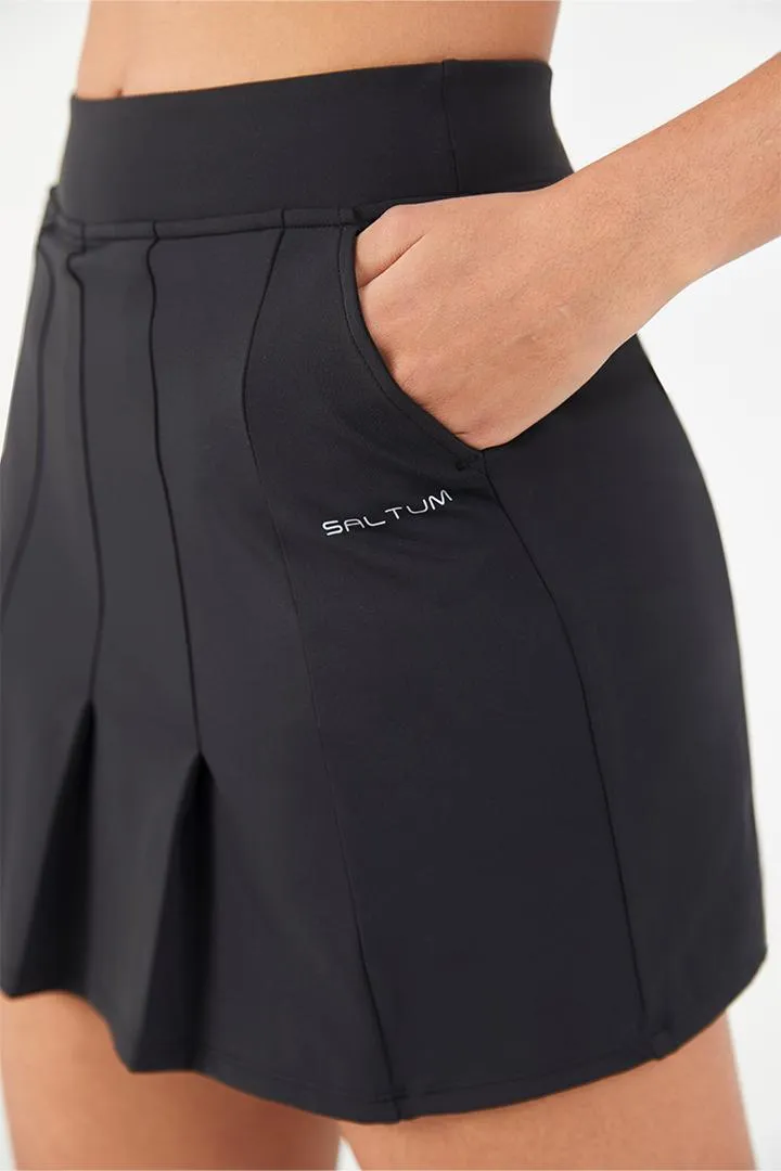 HiTense™ High-Rise Pleated Mini Skirt