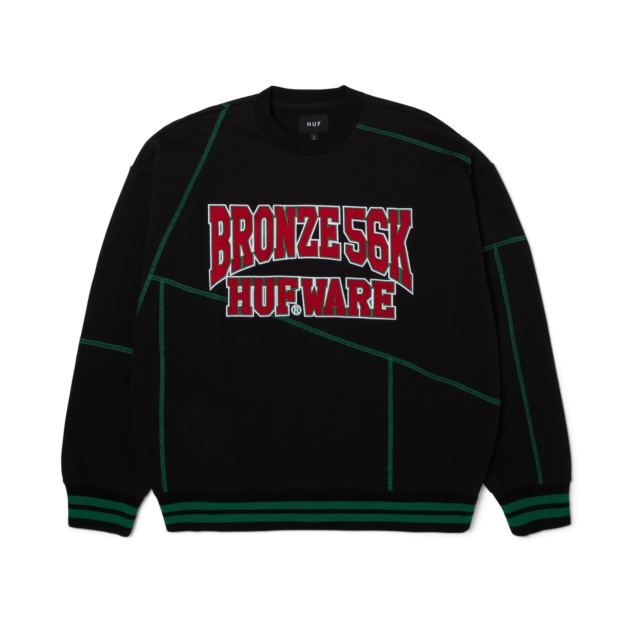 HUF x Bronze56K Hufware Crewneck Sweatshirt