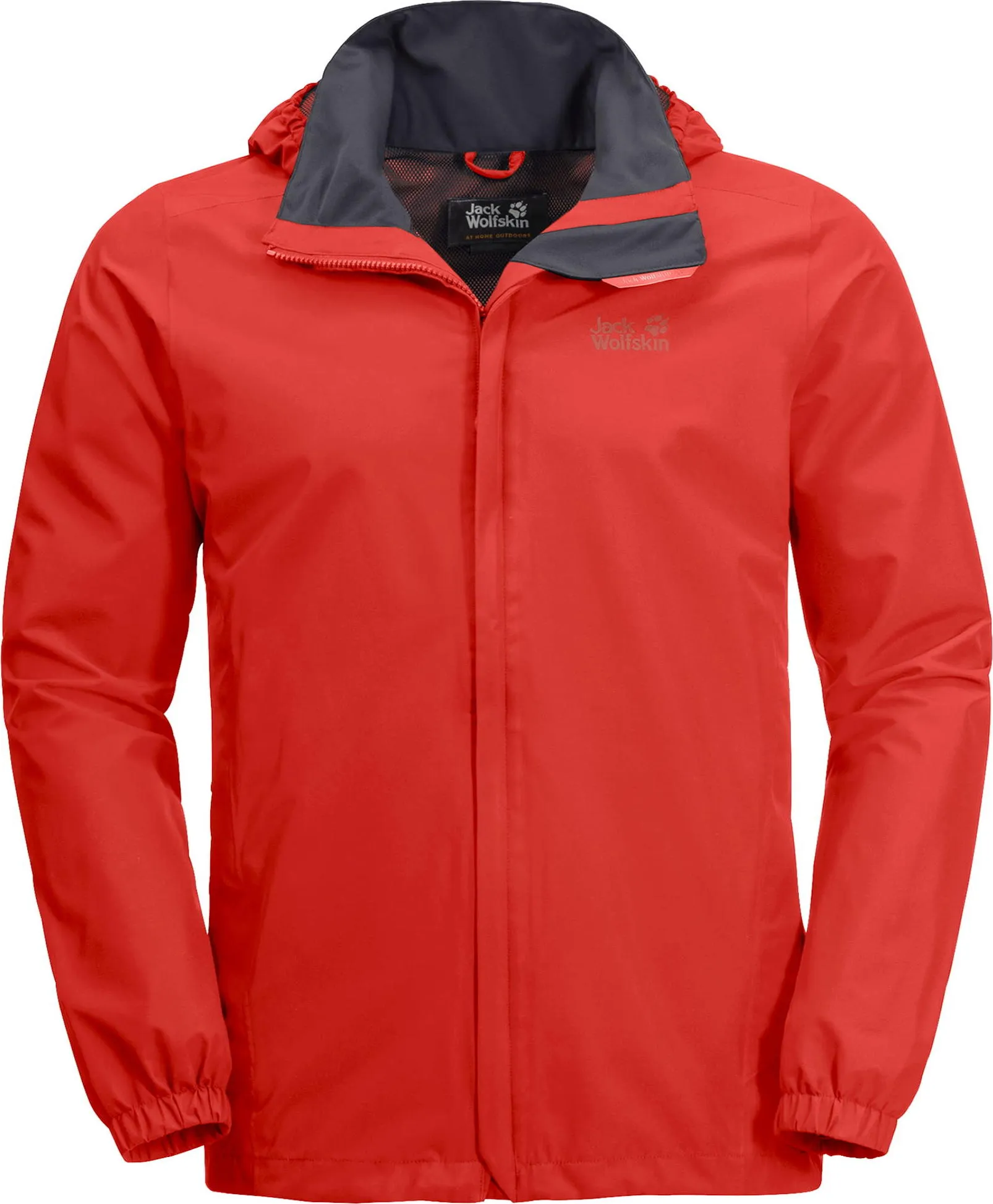 Jack Wolfskin Men&#x27;s Stormy Point Jacket (2021) Lava Red | Buy Jack Wolfskin Men&#x27;s Stormy Point Jacket (2021) Lava Red here | Outnorth
