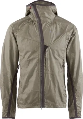 Klättermusen Men&#x27;s Ansur Hooded Wind Jacket Dusty Green | Buy Klättermusen Men&#x27;s Ansur Hooded Wind Jacket Dusty Green here | Outnorth