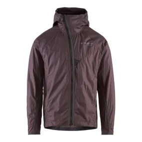 Klättermusen Men&#x27;s Ansur Hooded Wind Jacket Raven Burnt | Buy Klättermusen Men&#x27;s Ansur Hooded Wind Jacket Raven Burnt here | Outnorth