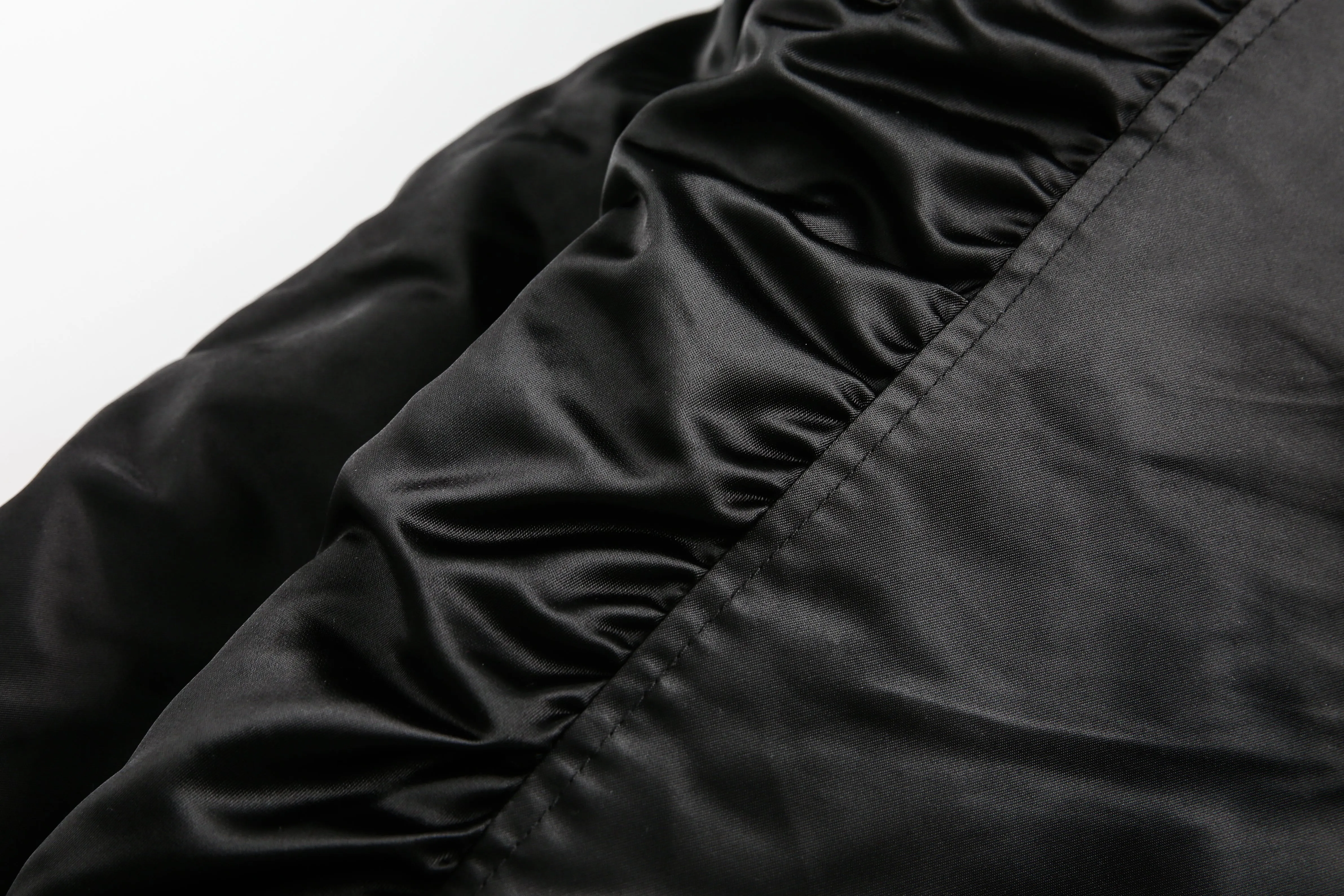 Layered Look Bomber Jacket