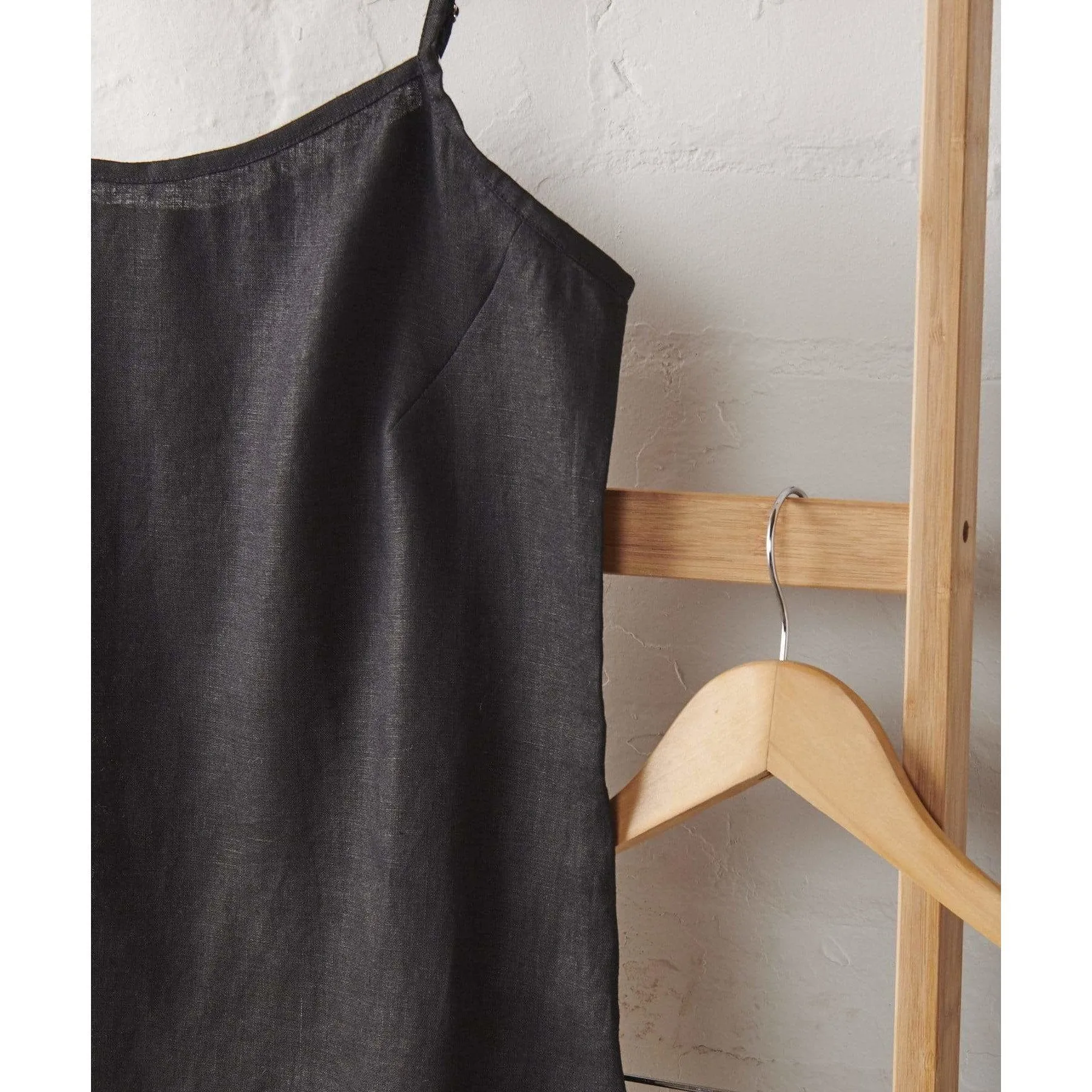 Linen Cami - Black