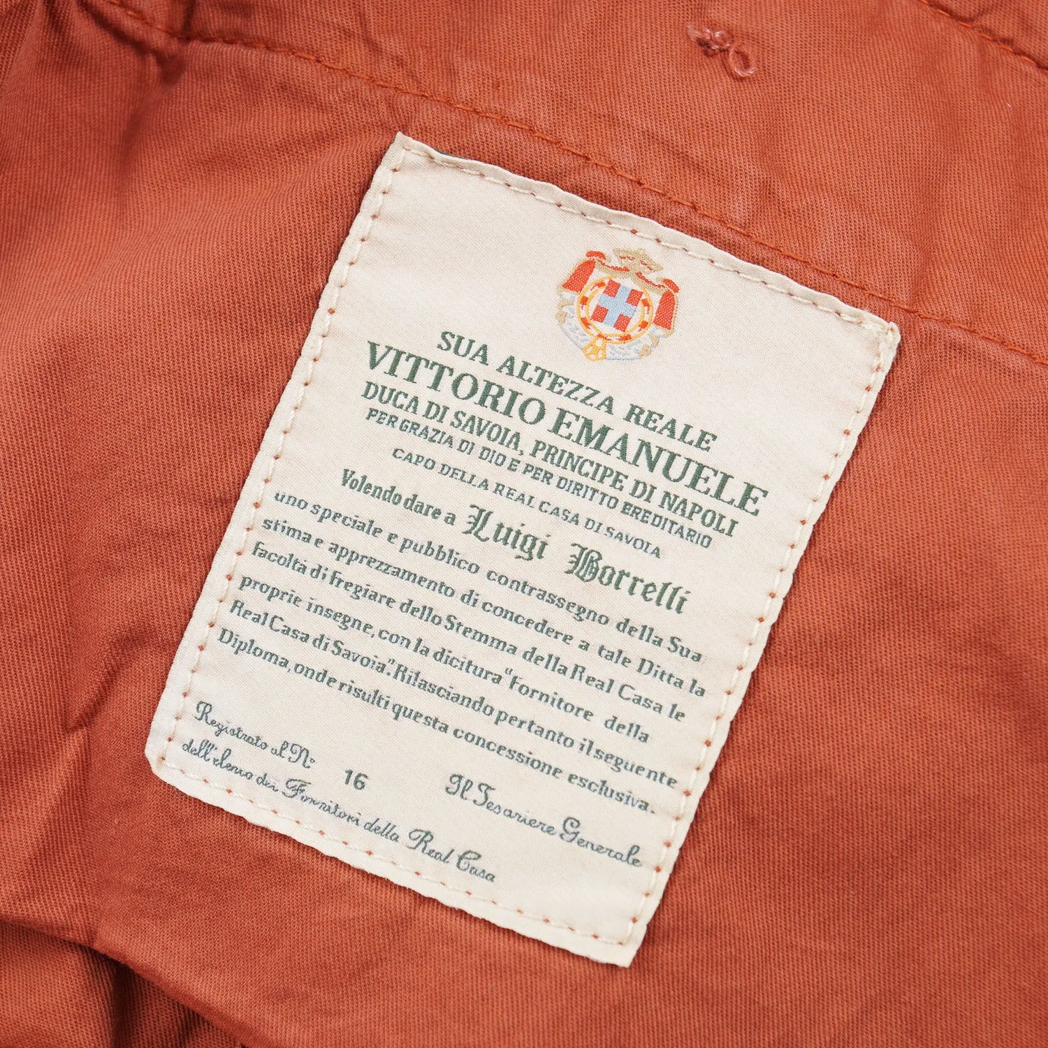 Luigi Borrelli Slim-Fit Cotton-Linen Pants