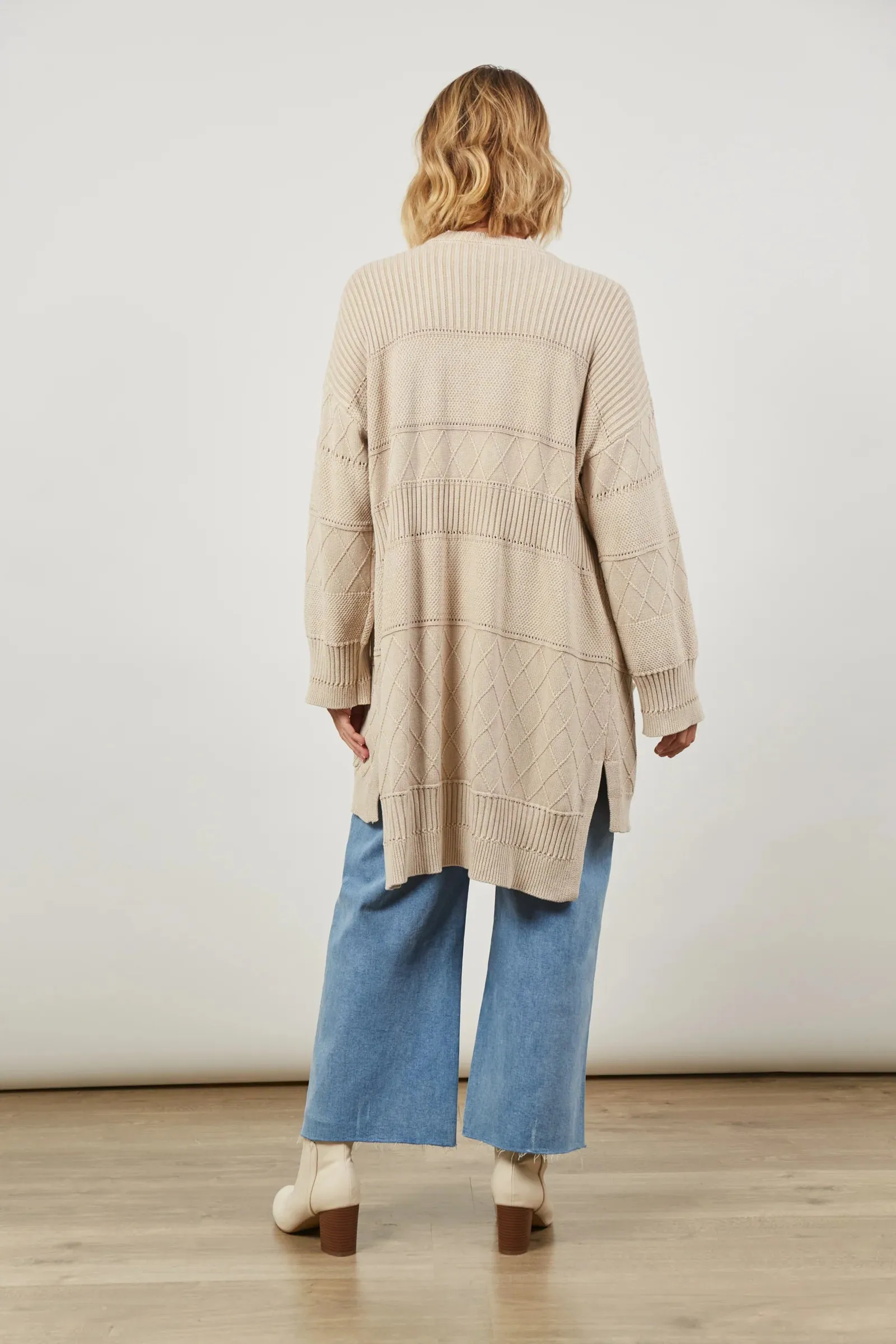 Metro Cardigan Buff / ONESIZE