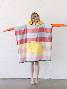MULTI-COLORED ADULT CHANGING TOWEL