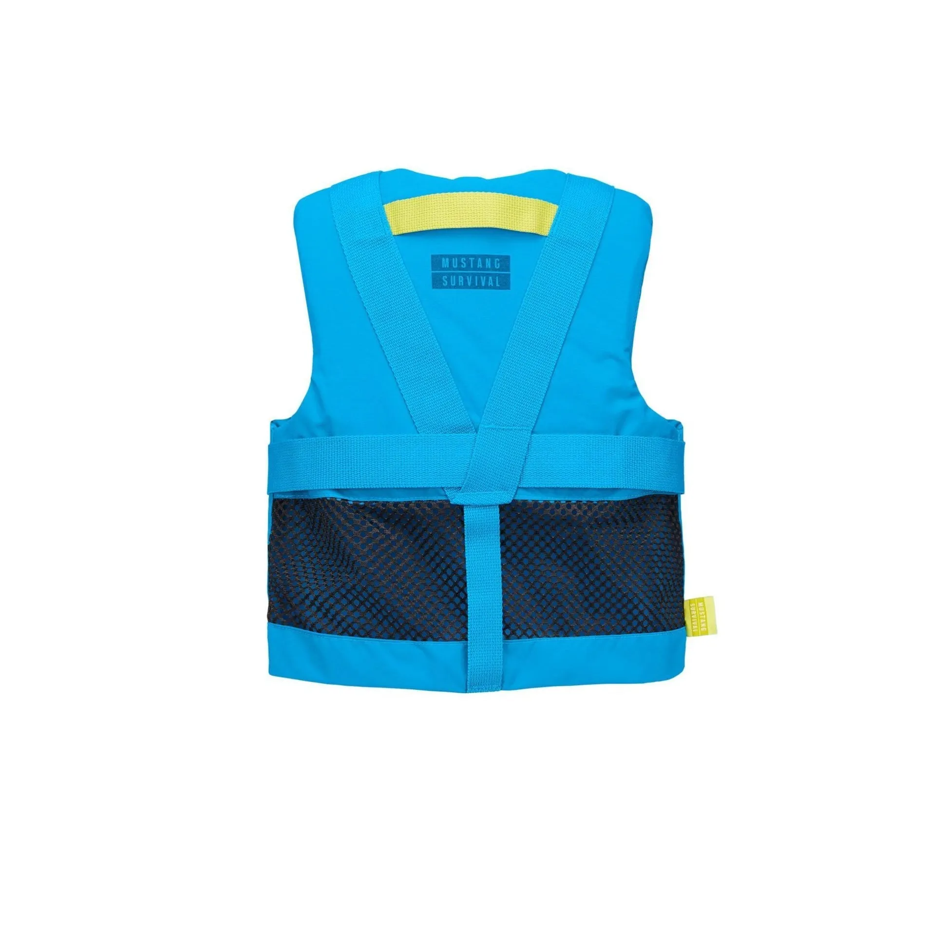 MUSTANG REV YOUTH FOAM VEST AZURE BLUE