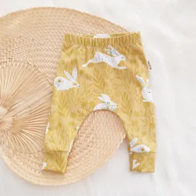 Mustard Bunny Leggings
