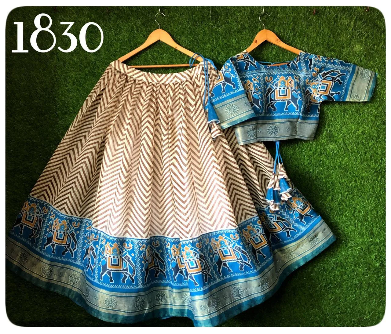 Navratri Heavy crop top Skirt Lehenga Choli