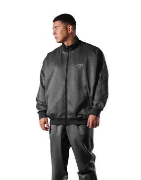 New Flag Oversize Track Jacket - D.Grey