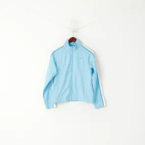 Nike Women S Jacket Blue Lightweight Full Zipper Sport Traning Track Top