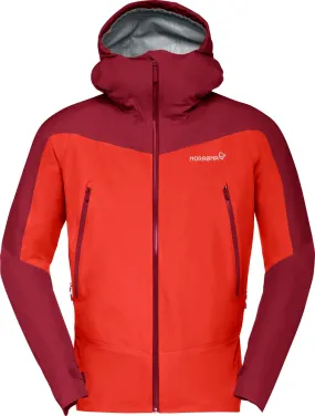 Norrøna Men&#x27;s Falketind Gore-Tex Jacket Arednalin/Rhubarb | Buy Norrøna Men&#x27;s Falketind Gore-Tex Jacket Arednalin/Rhubarb here | Outnorth