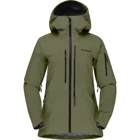 Norrøna Women&#x27;s Lofoten GORE-TEX Pro Jacket Olive Night | Buy Norrøna Women&#x27;s Lofoten GORE-TEX Pro Jacket Olive Night here | Outnorth