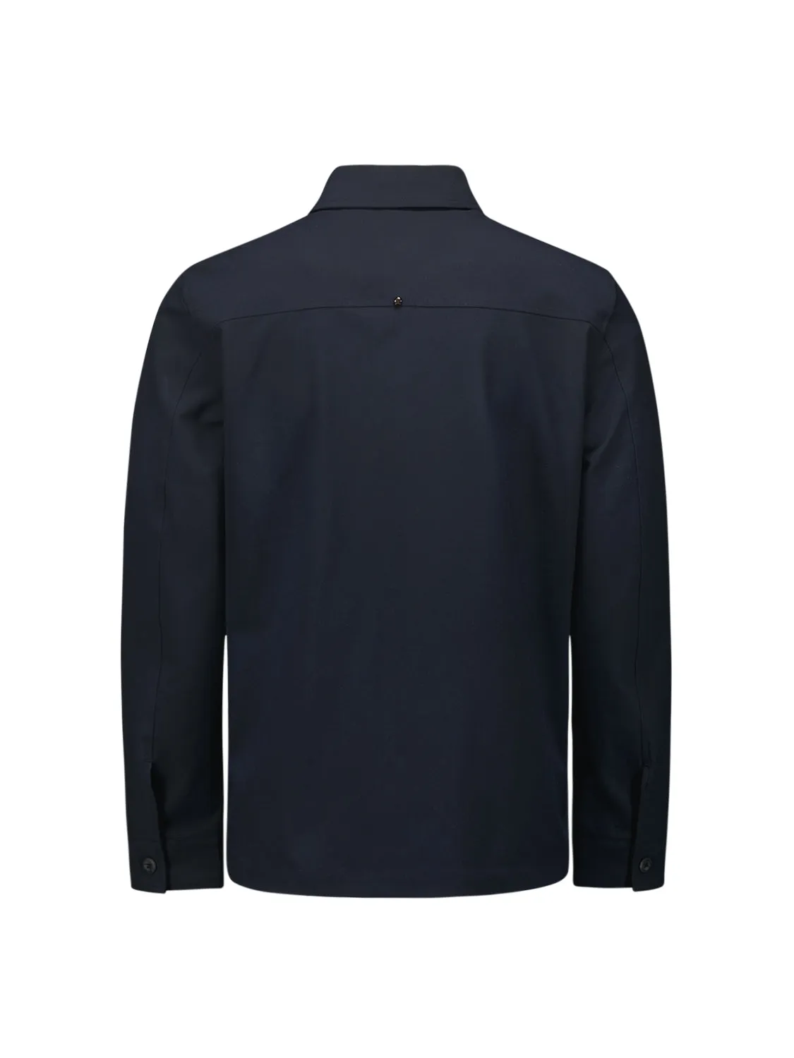Overshirt with Zip Closure, 2 Pockets, and Stretch: Comfort and Functionality | Night