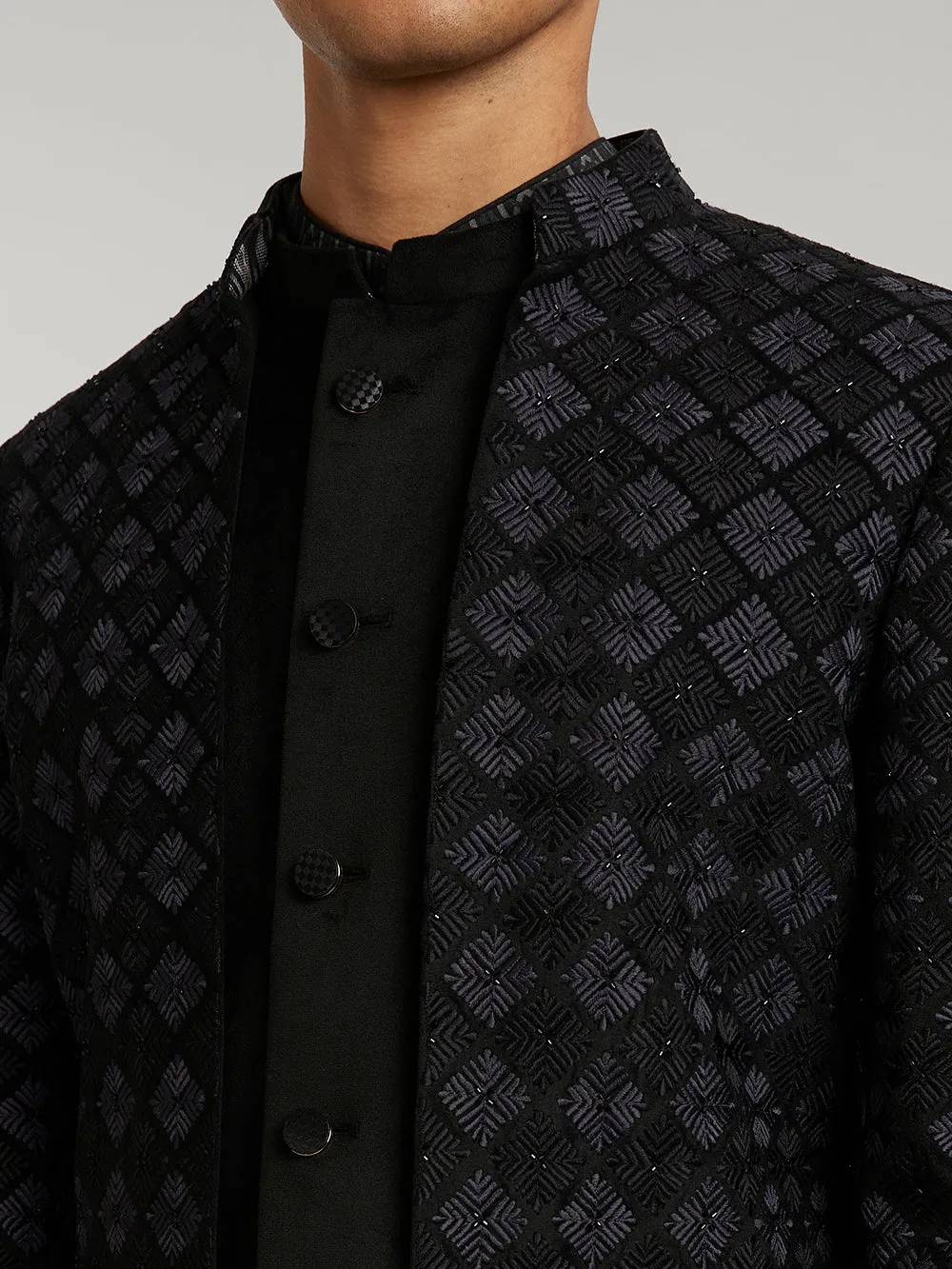 Phulkari Sherwani - Giovanni
