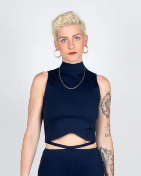 Plover Top 2-in-1 in Navy